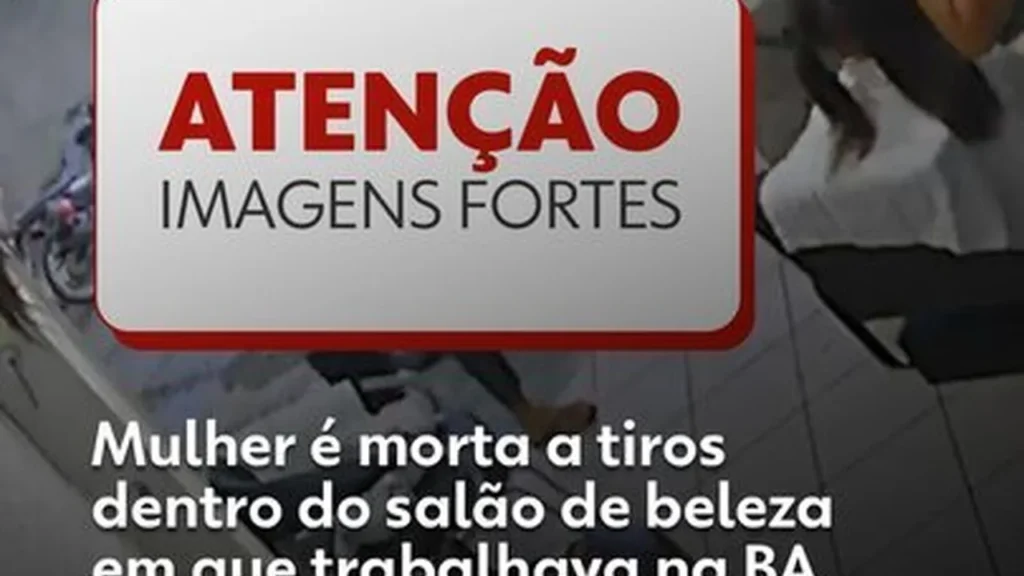 Vídeo revela assassinato brutal de cabeleireira em Salvador