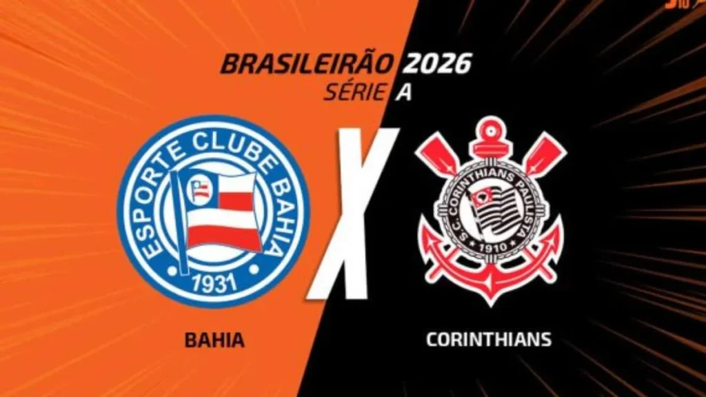 Bahia e Corinthians se enfrentam em duelo decisivo na Arena Fonte Nova