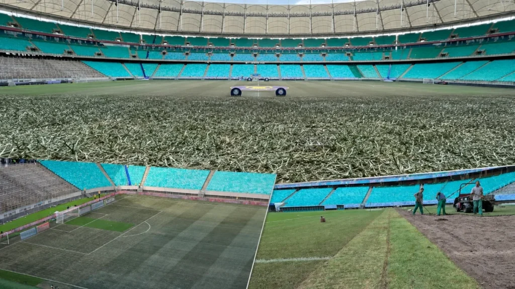 Fonte Nova terá quatro shows e três jogos do Bahia em 56 dias entre críticas ao gramado