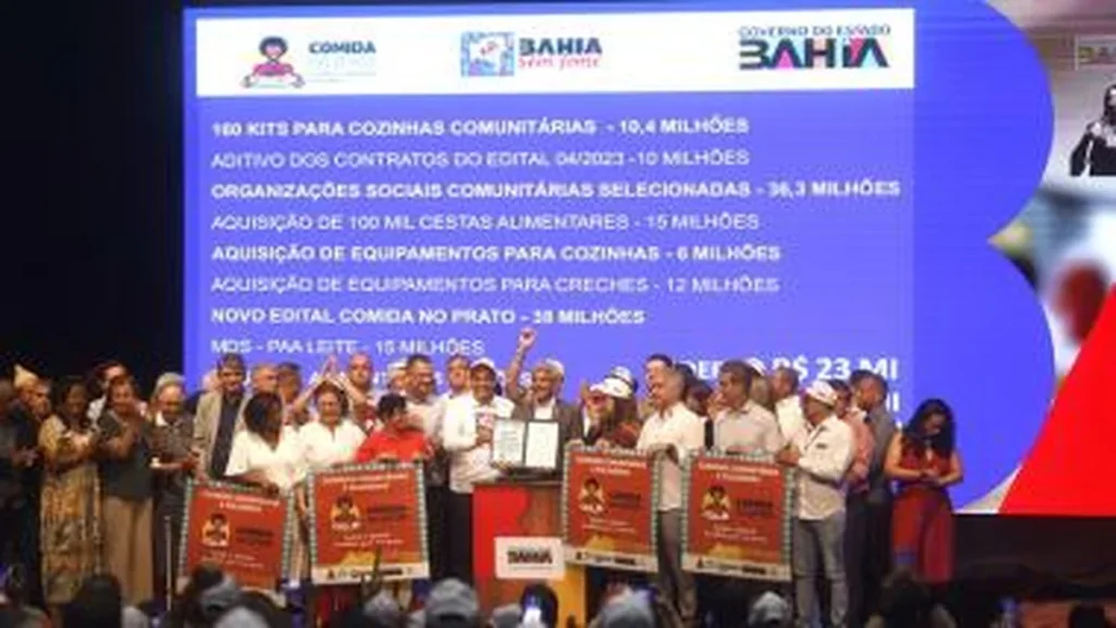 Governo da Bahia lidera maior investimento nacional no combate à fome Governo da Bahia lidera maior investimento nacional no combate à fome